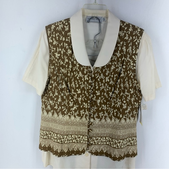 Vtg Howard Wolf Womens 8 Set Modest Geek Cottage Granny Core Dead stock NEW USA - Picture 3 of 15